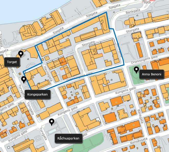 5.8 Barns interesser Figur 17: Områder for lek i nærheten av planområdet er vist på kartet. I planområdet finnes det ingen områder dedikert til lek.