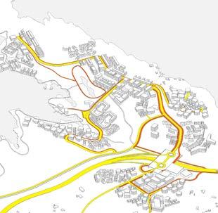 Supplerende studie Målsetning 6 Bedre det lokale vegsystemet på Flatøy, herunder bedre forholdene for fotgjengere og syklister gjennom utvikling av et overordnet gang- og sykkelvegnett.