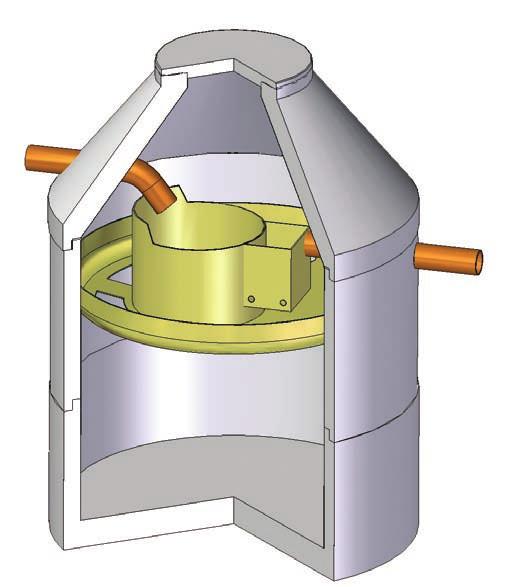 Basal slamavskiller Type 2m 2, 4m 2 og 7m 2 Slamavskilleren tilfredstiller NS-EN 12566 Små renseanlegg for opptil 50 PE.
