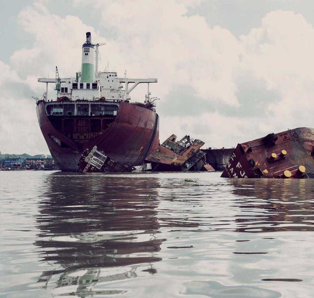 Skipsopphugging Fire rederier ble i 2017 utelukket fordi de hadde avhendet utrangerte skip