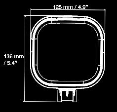 9-32V IP67 Open end 200 mm 108x108x40 mm 8 x LED 24 W -45 - +85 C Flood 910 174 215