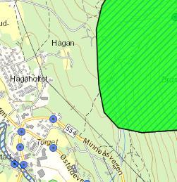 Kommuneplan Hurdal kommune, utredninger 85 Tema: Landbruk og jordvern Alt areal er avsatt til bebyggelse og anlegg i eksisterende kommuneplan.