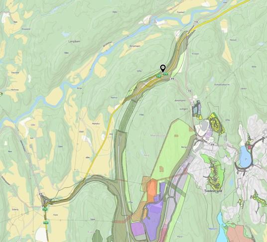 parsellen E18 Dørdal Tvedestrand DØRDAL