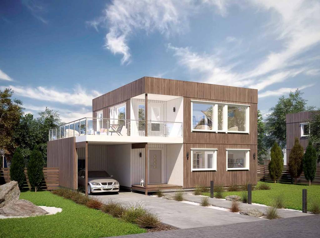 MODELL RENSJØEN Rensjøen er et hus med moderne design og smarte løsninger.