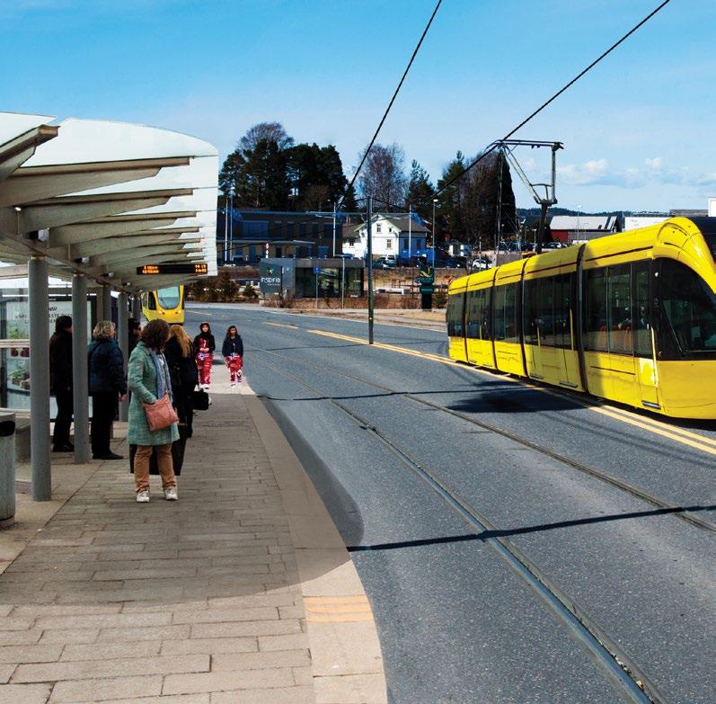 Glommabanen: Forestill deg hverdagen med en moderne form for trikk, en bybane Tenk deg at du kan.