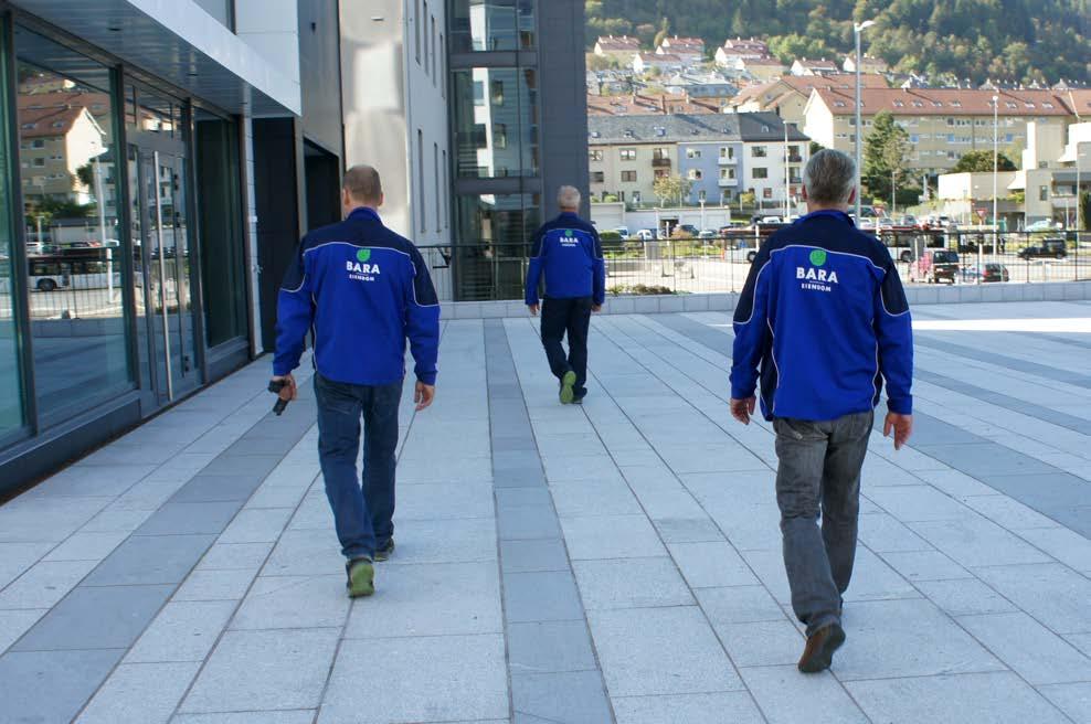 Vår dedikerte driftsavdeling sørger for at alt fungerer som det skal og ser til at våre leietakerne