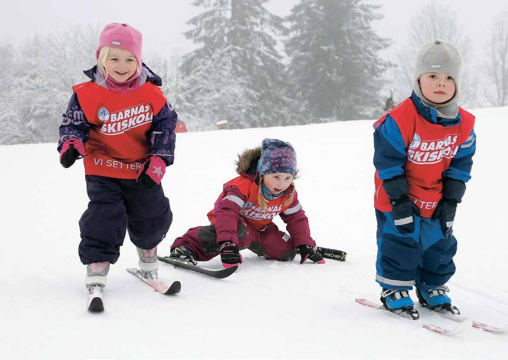 VERDT Å VITE LEDSAGERE Barnehagen/SFO/AKS bør stille med minimum en ledsager pr. 10 barn. Det er ønskelig at alle ledsagere deltar aktivt med ski på beina.