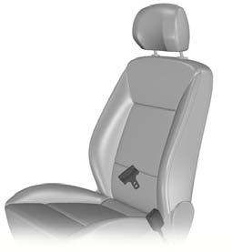 Passasjerbeskyttelse ADVARSLER Ikke bruk tykke klær. Setebeltene må sitte tett inntil kroppen for å ha optimal effekt. Plasser skulderbeltet midt over skulderen og hoftebeltet tett over hoftene.