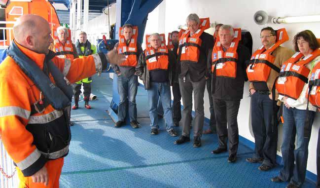 Fra alarmteknikk til samfunnssikkerhet DFDS Pearl Seaways har siden vært Nosifs faste konferansebåt for sikkerhetskonferansene i perioden 2009 2015.