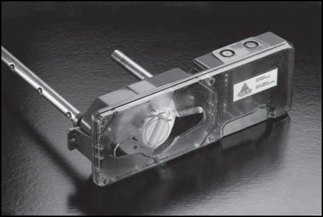 Apollo ALC-komponenter v.. 11. Kanaldetektorer 11.1 EBI 50 EBI-50 kanaldetektor tilbyr rask deteksjon av røyk i luft som beveger seg i varme- og ventilasjonskanaler (HVAC) i kontor og industribygg.