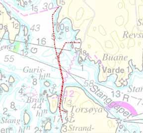 11/09 479 504. * Oslofjorden. Sandefjord. Grunner. Kartrettelse (Underwater rocks. Chart correction).