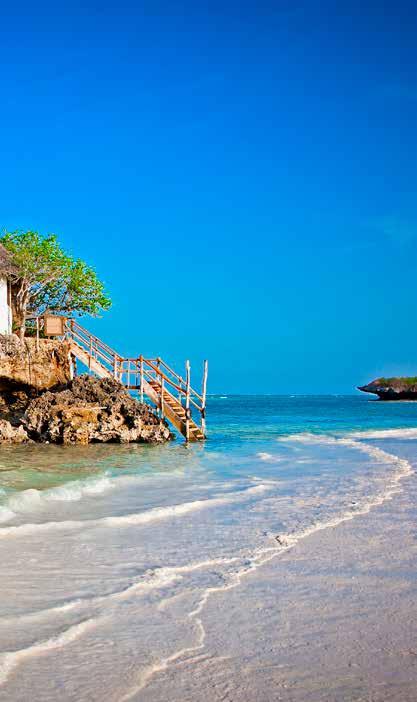 BARBENT LUKSUS på Zanzibar NYATI Safari Plus Zanzibar byr på kritthvite sandstrender, asurblått hav og en rik kulturarv fra tusen år med både afrikansk, indisk,