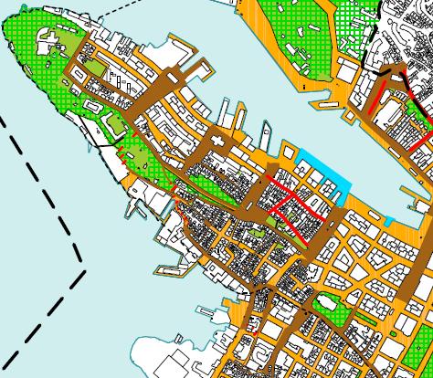 2 5 FORMGIVING OG MATERIALBRUK Materialbruk i gatene i Bergen sentrum styres av ulike føringer.