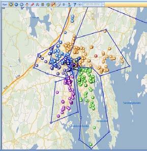 ansatte plass Økt mestringsfølelse Færre ansatte for den enkelte bruker Bruke mindre tid til planlegging Enklere å håndtere flere lister Flere ansatte kan lage arbeidslister Forutsigbart for brukeren