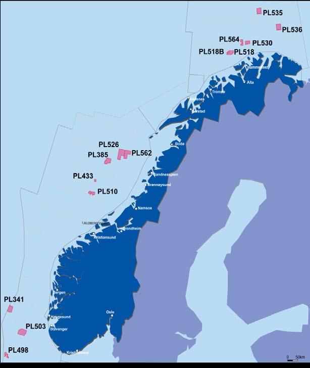 North Energy nordnorsk utgangspunkt Olje- og gasselskap med hovedkvarter i Alta Selskapet dannet i