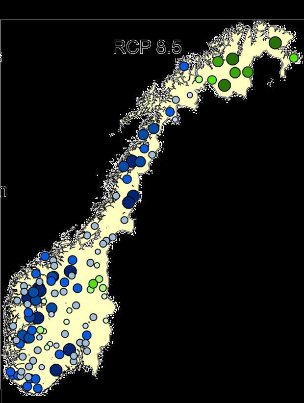 Høye utslipp Flaumfaren vil auke haust