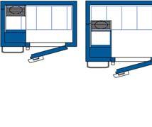 Step-in kjøle- og fryserom Isolasjonstykkelse 80 mm (00 mm som alternativ) Tel.