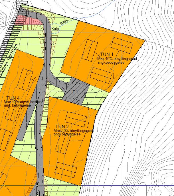 Eksempel fra en kommune Reguleringsplan er utarbeidet,