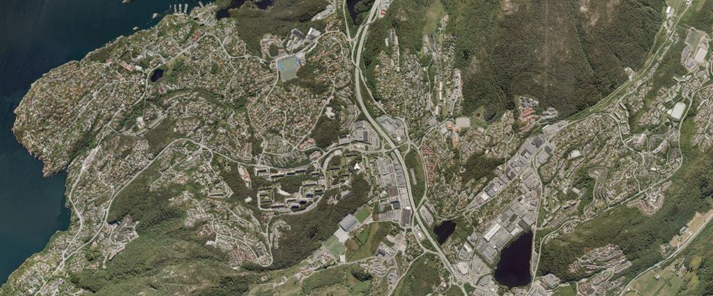 terminal Åstveitskogen Tertneskrysset Bybane Bergen Sentrum - Åsane