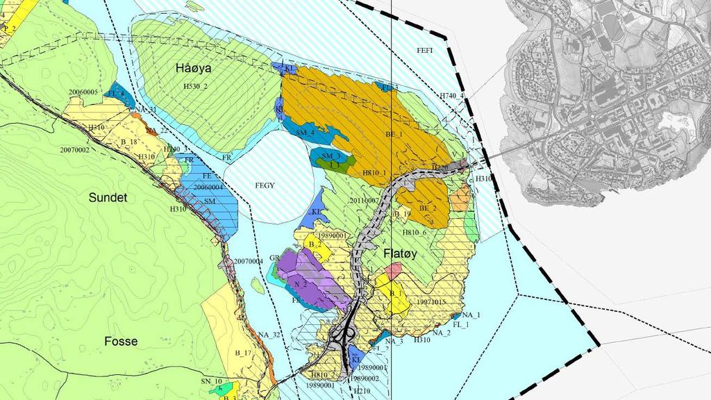 Andre planar under utarbeiding relevant for KDP for ny E39 Områdeplan for Alversund Revisjon av kommunedelplan Knarvik-Alversund med Alverstraumen, oppstart under førebuing Forprosjekt ny bru over