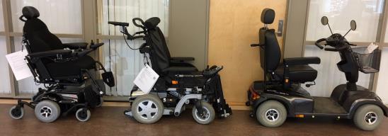 Ulike typer elektriske rullestoler Bruksområde (klassifisering) Innebruk Begrenset utendørs bruk Utendørs bruk (Post 26-29) (Post 14-25) (Post 1-13) NAV, 02.11.