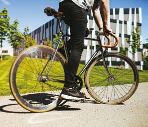 PÅ SYKKEL TIL NYDALEN Avantor ønsker å sette fokus på Nydalen som en sykkeldestinasjon og tilrettelegger for at enda flere skal velge å sykle til jobben.
