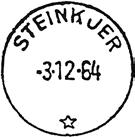 Stempel nr. 15 Type: I22 Utsendt 1958 2 like stempler Innsendt Registrert brukt 22-1-65 TK Stempel nr. 16 Type: I22 Utsendt 1960 Innsendt Registrert brukt 19-6-61 TK Stempel nr.