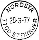 Stempel nr. 2c Type: I22N Fra gravør 28.03.1977 NORDSIA Innsendt Registrert brukt 17-11-86 TK Stempel nr.