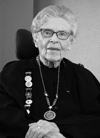 De siste par årene snakket hun ofte om hvordan hun så fram til sin store dag sammen med Eks Stor Sekretær Liv Berit Johansen som skulle få sin 50-års veteran juvel samtidig.