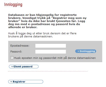 Den måleansvarliges registreringsansvar Nettadresse: https://extranet.pasientsikkerhetskampanjen.