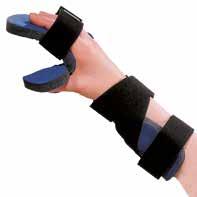 Kwik-Form progressiv håndortose Ortose med fast skinne og avtagbar polstring. Ortosen kan justeres uten verktøy. Støtter hånd- og håndledd.