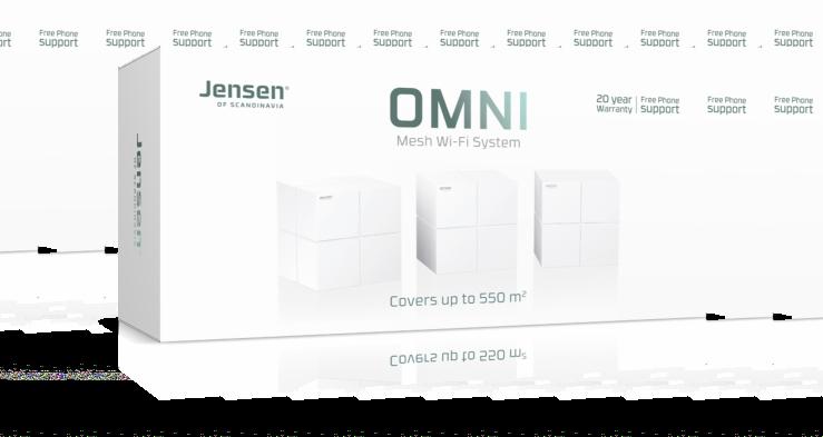 Hva er Omni lite? Med Jensen Omni lite får du perfekt internettilkobling overalt i hjemmet.