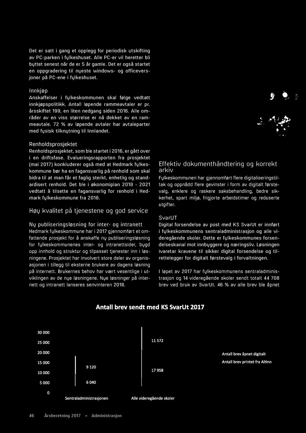 72 % av løpd avtalr har avtalpartr md fyik tilkytig til Iladt. Rholdprojktt Rholdprojktt, om bl tartt i 2016, r gått ovr i driftfa.