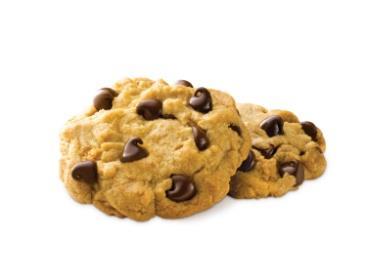 SNACKS ULIKE ALTERNATIVER.. To cookies (50 g) tilsvarer hvor mange bringebær?