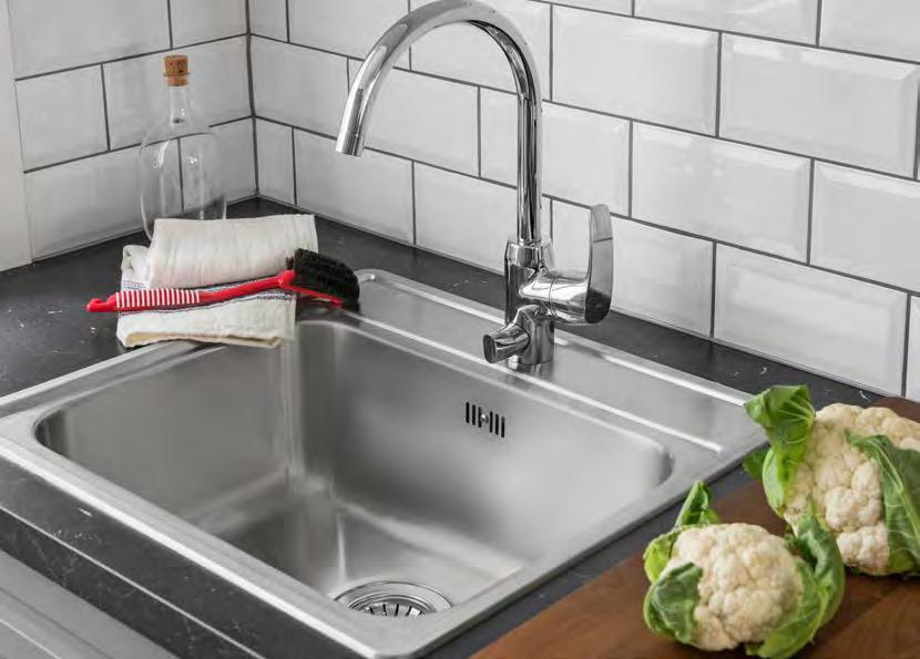Kjøkkenvask modeller STALA*Lyria-kjøkkenvasker Lyria er en tradisjonell kjøkkenvask med et moderne formspråk.