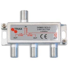 Fremme/bak-forhold: 15 db - Trippel TV-antenne UHF Passiv TV-antenne med innebygd 4G-filter. Kraftig reflektor og antennepinner i de tre stengene holder konstruksjonen kompakt.