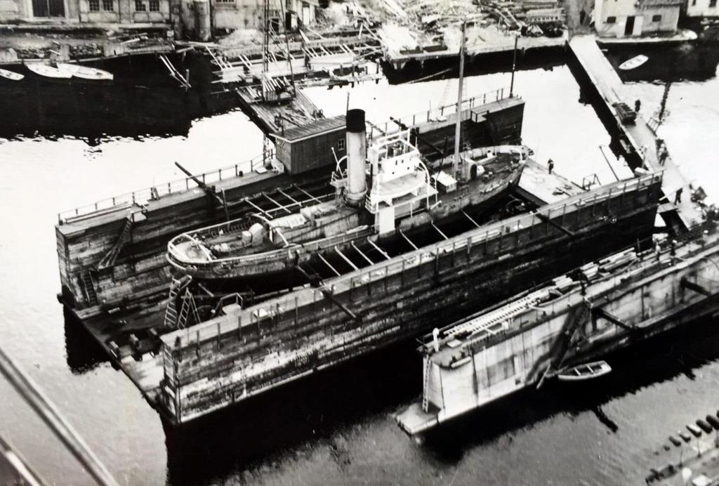 Ombygginger og endringer som slepebåt, 1934-1983 Akkurat som tilfellet var i Forlandets første driftsperiode på hvalfangst i Sørishavet, var det få store ombygginger som ble gjennomført i løpet av