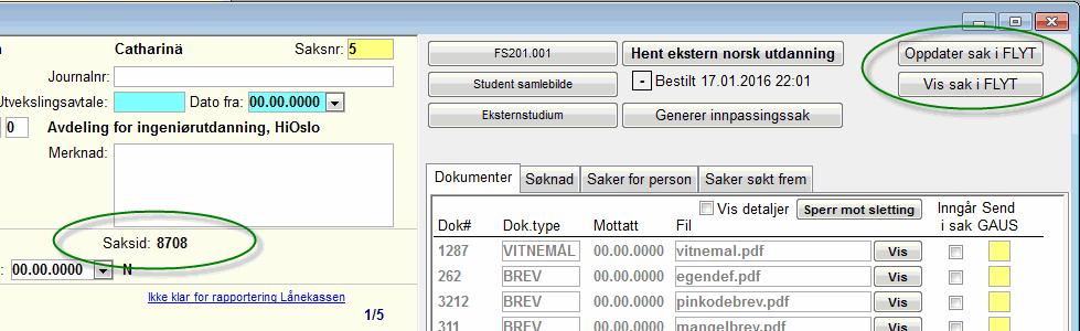 FLYT Godkjenningssak Saksid