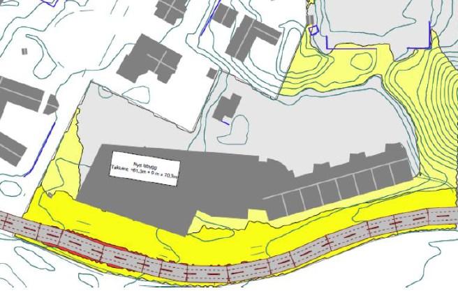 Side 10 Støyforhold uten skjerming, 1,5 m over terreng Trafikkforhold Planforslaget vil føre til at elevene innenfor skolekretsen på trinnene 5.-7.klasse, vil få kortere skoleveg.