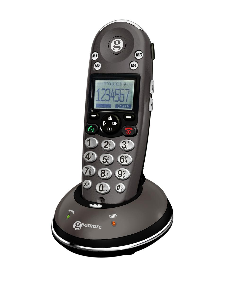 INTRODUKSJON! Gratulerer med din nye Geemarc AD350 telefon.