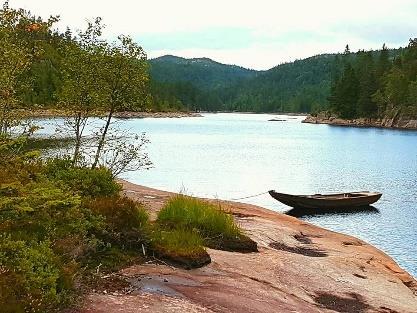 Hyttefeltet Svanstul hyttefelt ligger høyt og fritt, ca. 600 m.o.h. i et naturskjønt område en halvtimes kjøring fra Skien.