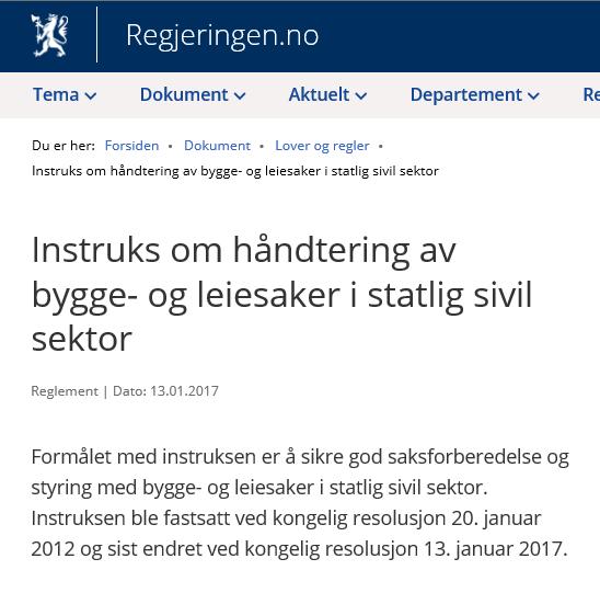 opplevelse, effektivitet, logistikk osv.