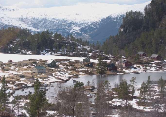 Tjelmen var eit område som blei tidleg utbygt da det var lett