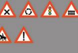 8 Påbudt kjøreretning 404.1 Påbudt kjørefelt til høyre 404.2 Påbudt kjørefelt til venstre 406 Påbudt rundkjøring 302 Innkjøring 306 Forbudt for 306.1 Forbudt for 306.