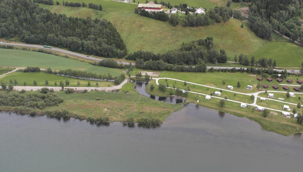 gjennom kommunedelplanprosessen på strekningen Fåvang kirke Elstad. Figur 5: Kryssing av Elstadevjua.