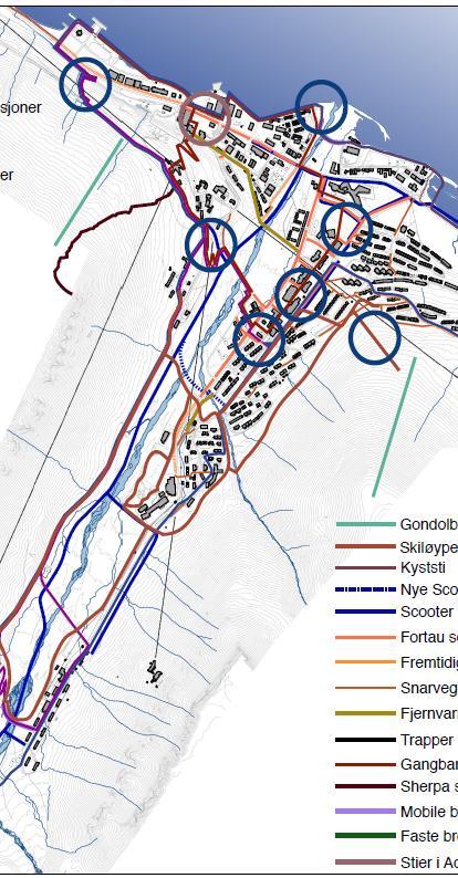 Temaplan for ferdsel og opplevelser; helhetlig lokalsamfunnsutvikling - Knytte sammen gamle og nye nett av gangveier og fredselslinjer - nye unike, attraktive opplevelsesmuligheter!