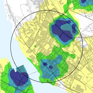 Mjøsbyene ligger langt høyere.