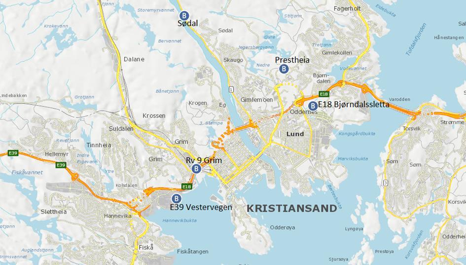 5. Bompasseringer De to bompengeselskapene Nye Kristiansand Bompengeselskap AS og Lister Bompengeselskap AS i Vest- Agder rapporterer antall passeringer i bomstasjonene.