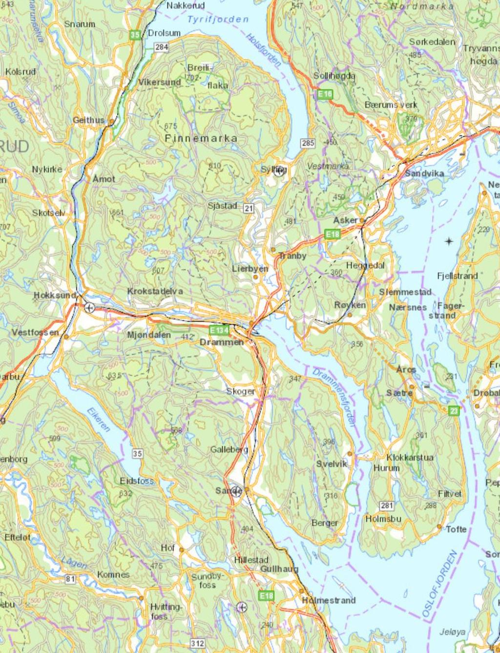 Hokksund Mjøndalen Muusøya SOLUM- STRAND Linnes Lahell VEAS Uutløst potensiale Avløpsrensing Utfordringer på renseanleggssiden i hele regionen.