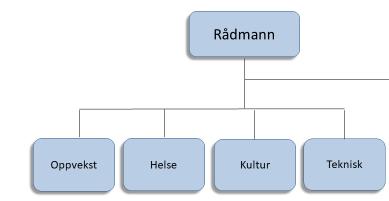 den administrative organiseringen gjør det mulig for ledere å bidra i strategiarbeid. Dette vil gjelde ledere på alle plan, men er spesielt viktig for rådmannens ledergruppe.